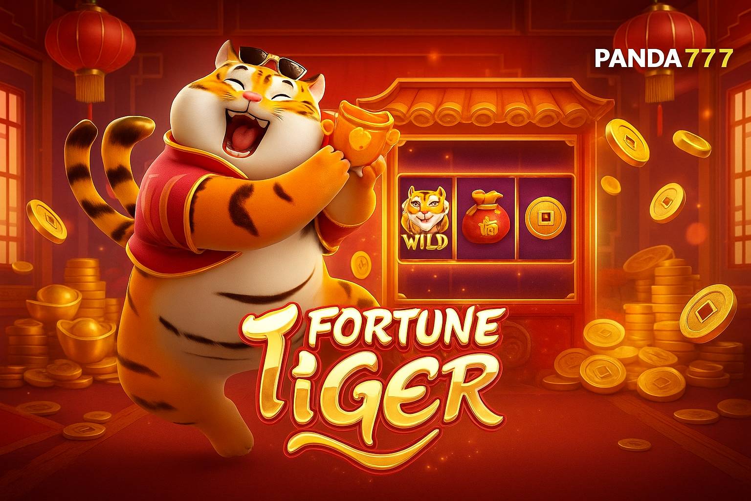 Fortune Tiger é um jogo imperdível no PANDA777 Casino