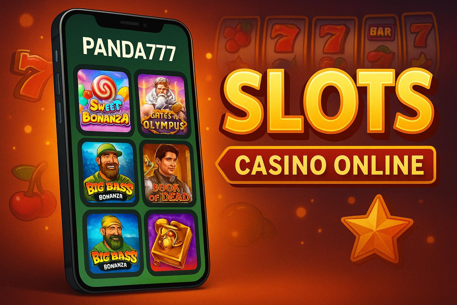 Jogos de Slot no Casino Online PANDA777