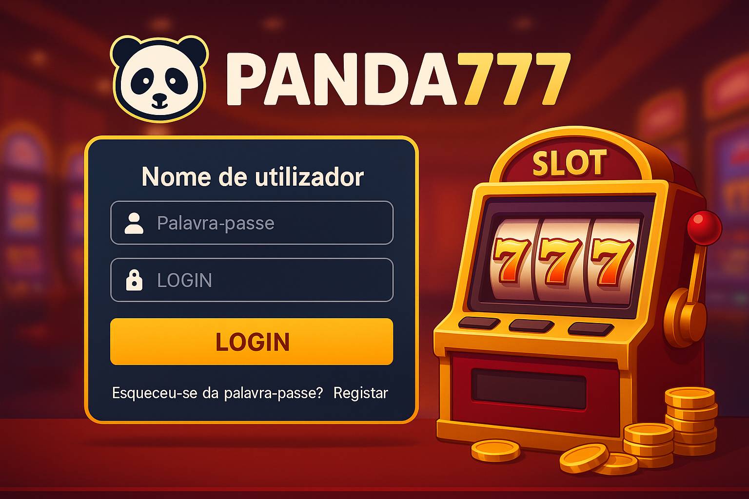 Login no Cassino PANDA777