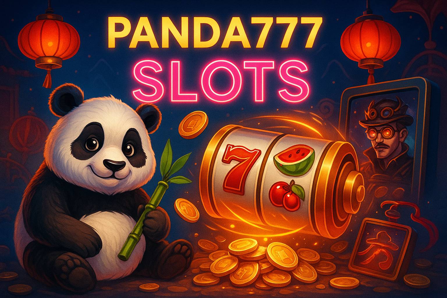 Explore o mundo das slot machines no PANDA777 Casino